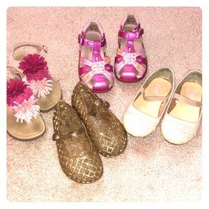 Little girls summer shoes/ Sandler’s - size 8